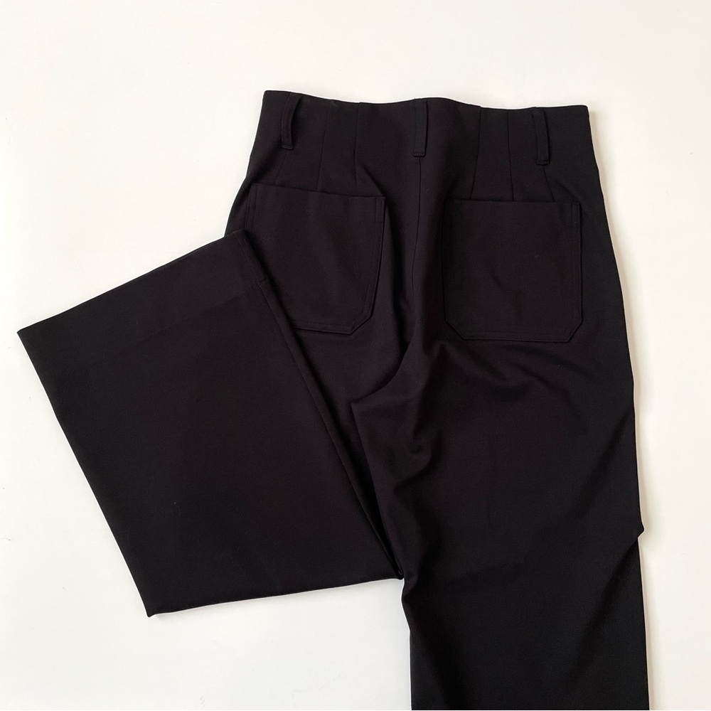 Women's LC Lauren Conrad Super High Rise Wildflower Wide Leg Crop Pants, Size 8 - Picture 11 of 11